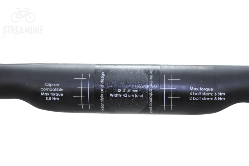 3T Ergonova Stealth Team Carbon - Handlebars - Grade: Excellent Bike Pre-Owned 