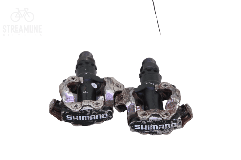 Shimano PD-M520 - SPD Dual Sided Pedals - Grade: Fair Bike Pre-Owned 