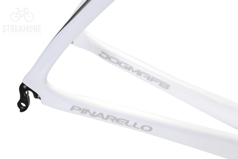 Pinarello Dogma F8 685 White/Black - Carbon Road Bike Frame - Grade: Ex-Display Bike Pre-Owned 