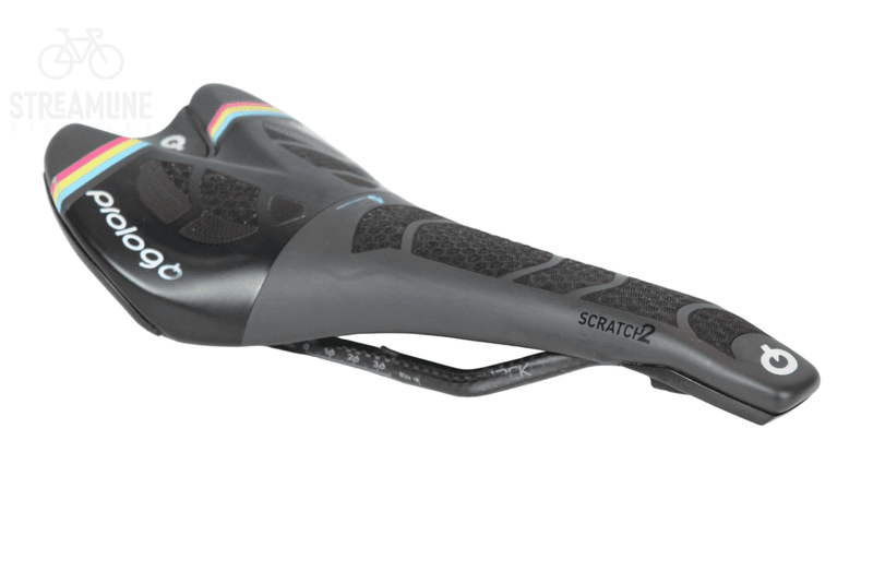 Prologo Scratch 2 Carbon Fibre - Saddle - Grade: Good Bike Pre-Owned 